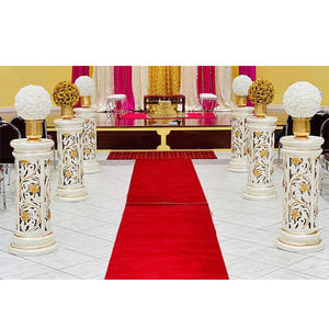 เสาจัดงานแต่งงานของชาวฮินดูทางเดินตกแต่งงานแต่งงานที่หรูหราฟังก์ชั่นเสาทางเดินเสาตกแต่งทางเดินงานแต่งงานFRP - Product Image 1