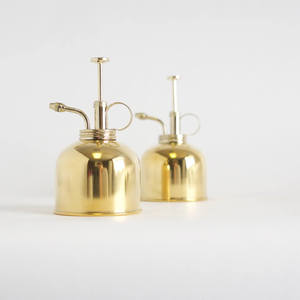 El mejor rociador de niebla Mister hecho a mano de latón puro, mister de planta de latón de estilo Vintage para plantas de jardín con bomba de latón de la India - Product Image 4