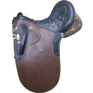 SELL GENUINE <b>LEATHER</b> Australian Stock Saddle with Kit Horse Riding Saddle Brown IN;dollar 75 sizes 14 15 16 17 18 - Product Image 3