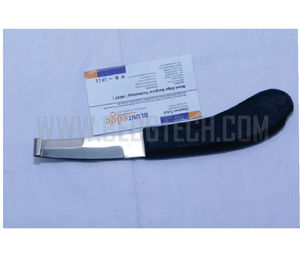 Cuchillo Profesional Ecológico, Duradero y Reutilizable de Doble Filo para Pezuñas, Mango de Plástico, Hoja de Acero Inoxidable para Caballos y Ganado - Product Image 2