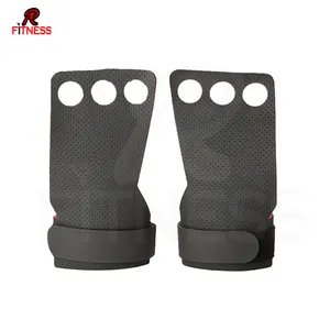 Rc Fitness Gewichtheffen Grip Hand Carbon Lederen Grips Cross Fit