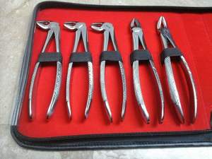 2026 Ensemble de forceps manuels robustes pour extraction dentaire, modèle anglais, en acier inoxydable japonais de qualité A+, instruments dentaires - Product Image 6