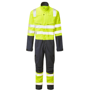 Uniformes de trabajo de poliéster 100% de nueva calidad, ropa de trabajador barata orientada a la exportación de Bangladesh, adultos, incluye pantalones, chaleco, construcción - Product Image 3