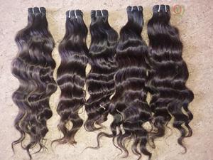 Indian Temple Single Drawn Virgin Remy Hair Extensions 8 Inches Straight <b>Body</b> <b>Wave</b> Shed-Resistant Soft Natural Color Human Hair - Product Image 6