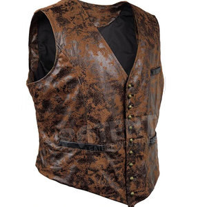 Chaleco transpirable personalizado para motocicleta, de cuero, de buena calidad, venta al por mayor - Product Image 2