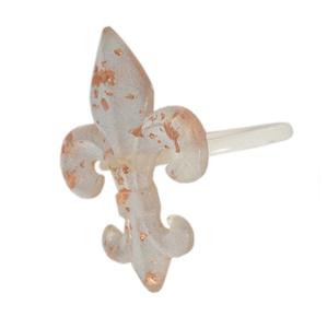 Anillos de Servilleta Modernos Hechos a Mano en Plástico Beige y Negro de 5x6cm, Ecológicos, para Decoración de Bodas y Fiestas, Disponibles en Stock - Product Image 2