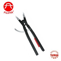 Pince à circlips à cliquet de 20 pouces avec embouts interchangeables, en acier de qualité industrielle, poignée souple, FUJIYA, fabriquée à Taïwan