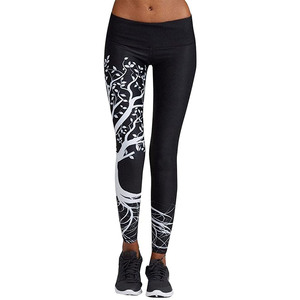 Leggings Deportivos para Mujer, Cintura Alta, Elásticos, para Gimnasio, Fitness, Entrenamiento, Ropa Deportiva Informal - Product Image 3