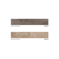 Taille personnalisée Épaisseur Finition mate Carreaux de porcelaine aspect bois Carreaux de sol en céramique en bois de style rustique moderne pour intérieurs