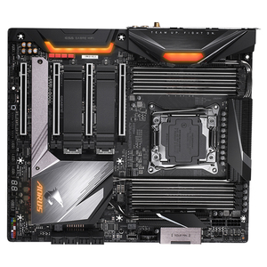 เมนบอร์ด AORUS X299X ใช้กับชิปเซ็ต <span class=keywords><strong>Intel</strong></span> <span class=keywords><strong>X299</strong></span> LGA 2066ซ็อกเก็ตสำหรับเล่นเกม - Product Image 2