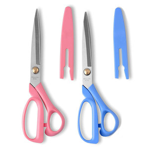 กรรไกรตัดผ้าสำหรับงานหนัก กรรไกรตัดเย็บเสื้อผ้า ขนาด 9 นิ้ว ใบมีดสแตนเลสคมพิเศษ อเนกประสงค์ สำหรับงานสำนักงานและงานฝีมือ - Product Image 1