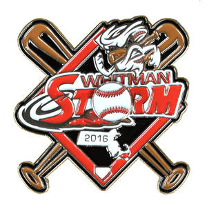 Manufacturer Custom Soft Enamel Baseball Trading Sports Lapel Pins - Product Image 1