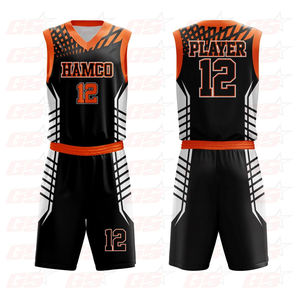 Custom your own team basketball uniforms reversible mens sublimation - Product Image 3