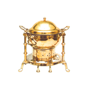 จานชุบโลหะเคลือบสีทองสำหรับตกแต่งโต๊ะงานแต่งงานงานเลี้ยงวันเกิดในโรงแรม - Product Image 1