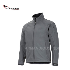 Manufacture New Winter Sports Wear Windbreaker Soft Shell <b>Jacket</b> in XL Hooded Plain Fabric with Custom Logo <b>Light</b> Feature - Product Image 4