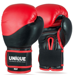 ชุดออกกำลังกาย UNIQue GYM WEAR ถุงมือชกมวยไทยหนังแท้ระบายอากาศได้ดี ขนาด 12 ออนซ์ สำหรับฝึกซ้อมซานด้า ซ้อมมวย และการชกมวยอื่นๆ - Product Image 3