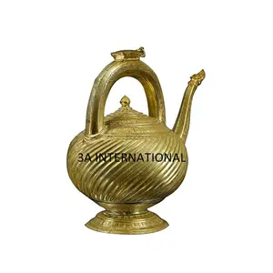 New Arrival tìm kiếm hình dạng tùy chỉnh thủ công Brass Ấm đun nước cho các nhà hàng và cafe Bảng trang trí Ấm đun nước ấm trà