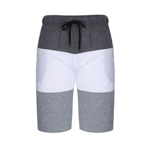 Conjunto de verano de camisetas y pantalones cortos de algodón orgánico, ropa para correr con logotipo personalizado, varios colores, estilo de bloque - Product Image 5