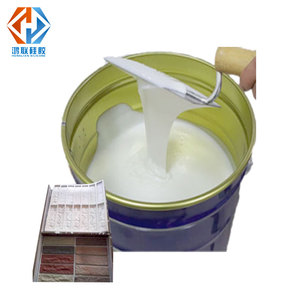 Honglian <strong>Silicone</strong> Make Art Brick Mold Condensed <strong>Liquid</strong> <strong>Silicone</strong> 2% Free Catalyst Rtv2 Silicon - Product Image 1