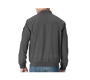 Wholesale Custom <b>Long</b> Sleeve Baseball <b>Jacket</b> <b>Men</b> Latest Designs Stand Windbreaker Leather Zip Manufacturer's Safari <b>Jacket</b> - Product Image 2