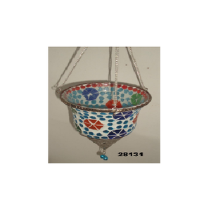 Fábrica al por mayor nuevo diseño personalizado mosaico decorativo colgante candelita - Product Image 1