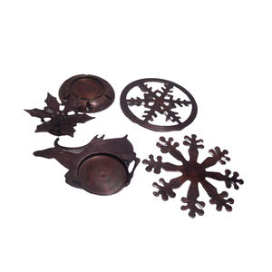 Campana de latón macizo personalizada para decoración navideña, campana colorida para Navidad, venta al por mayor - Product Image 2