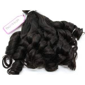 Paquete de extensión de cabello virgen vietnamita BOUNCY WAVY con cutícula alineada para pelucas de cabello humano de mujeres negras - Product Image 4