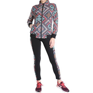 GAF, último diseño, ropa personalizada, chándal de dos piezas para mujer, chándal elegante informal con cremallera de alta calidad y etiqueta privada - Product Image 1