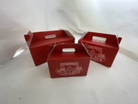 Boîte d'emballage en papier ondulé avec pelliculage brillant recyclable, personnalisée, avec protection UV, pour bougies et cadeaux, format plat/pliable, style vietnamien