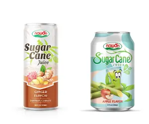 USDA Organic GMP 100% Sugar Juice Cane In Aluminium Can Fruity Flavor 330ml NAWON Wholesale Price