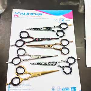 Kaneka fabricant vente en gros ciseaux à cheveux, bon marché ciseaux de barbier fournitures de salon de coiffure - Product Image 5