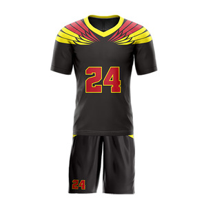 Su propio diseño Bandera Uniformes de fútbol Ropa deportiva Jersey Uniforme de fútbol Sublimación Jersey Pantalones cortos Ropa deportiva Uniformes - Product Image 4