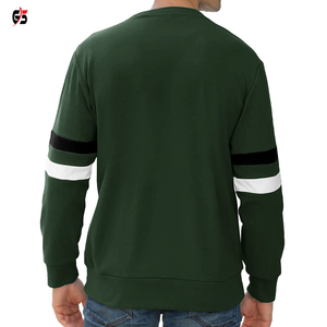 Ropa de Hombre Sudaderas de calidad superior 100% algodón polar cuello redondo logotipo personalizado bordado mangas completas OEM - Product Image 6