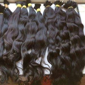 ผมต่อแบบธรรมชาติ ลอนคลื่น ทำจากผมแท้ Remy  แบบ Double Weft ผลิตด้วยเครื่องจักร เนื้อนุ่ม ยาวพิเศษ สำหรับจัดแต่งทรงผมและใช้ในร้านเสริมสวย - Product Image 3