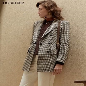 Chaqueta de botón de alta calidad de corte Regular Formal para mujer - Product Image 1