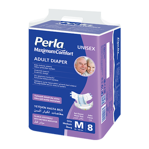 Pañales Desechables PERLA XL para Adultos, Talla Grande, Paquete Estándar para Bebés, 7 Piezas - Product Image 2