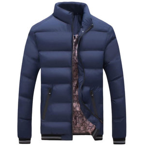 Nouvelle veste d'hiver décontractée pour homme, veste à bulles imprimée avec capuche pour homme, veste bomber standard pour adultes, impression de logo personnalisée - Product Image 2