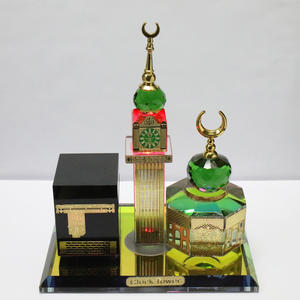 Cristal cortado, vidrio, Kaaba Al AQSA, Meca, Makkah, ala, Ramadán, regalo islámico, MH-G0461 - Product Image 4