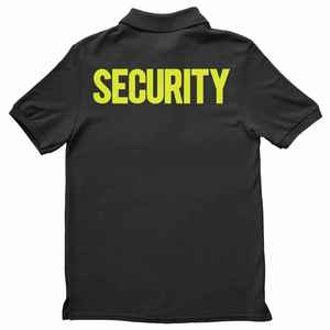 Polos de guardia de seguridad de alta visibilidad, polos informales de talla grande para trabajadores de seguridad con logotipos personalizables de alta calidad - Product Image 5