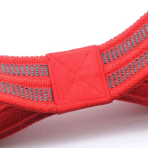 Dernières Créations Gym Levage Figure 8 Bretelles Personnalisé Logo Haltérophilie Figure 8 Coton Bretelles - Product Image 4