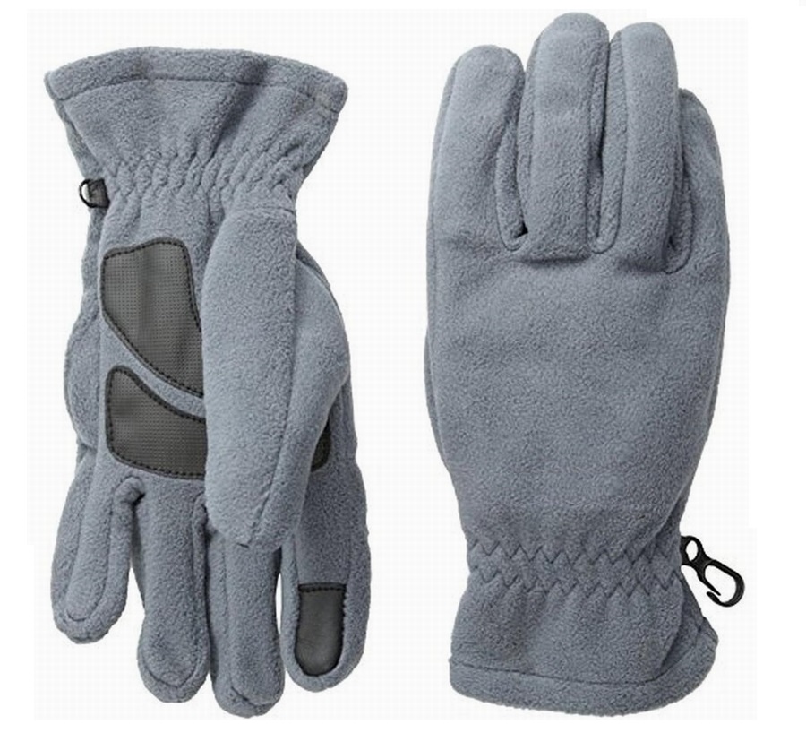 Теплые Нескользящие флисовые зимние перчатки с длинными манжетами от частного бренда, теплые женские и мужские перчатки с сенсорным экраном для улицы, для холодной погоды