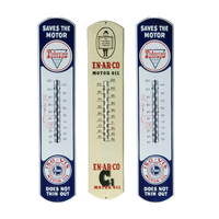 Kualitas Ekspor Desain Kustom Vitreous Enamel Metal Thermometer Plate Produsen