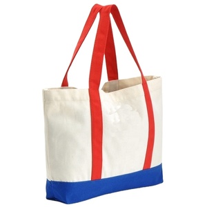 Sac fourre-tout en toile de coton unisexe avec logo personnalisé imprimé à long manche usage quotidien réutilisable sac de shopping et de voyage décontracté sacs à main - Product Image 6