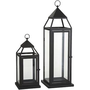 Lanterne galvanisée en acier inoxydable de luxe lampe suspendue de haute qualité Design à la mode pot de bougie en verre vente chaude - Product Image 3