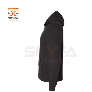 Men's oversized winter <b>thick</b> heavy <b>fleece</b> long sleeve crewneck pullover plain hoodies Sublimation - Product Image 5