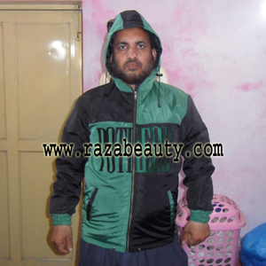 RBI Men's Winter Windbreaker Bomber Jackets & Hoodies Reversible Waterproof 100% Polyester - Product Image 4