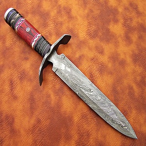 Couteau de chasse artisanal en acier Damas (smk1341) - Product Image 3