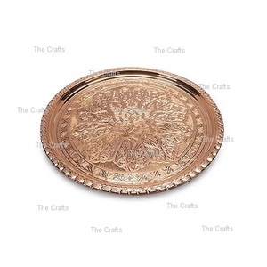 Plaque de chargeur argentée en acier inoxydable de forme ovale spectacle de taille personnalisée sous la plaque pour le mariage et la fête - Product Image 6