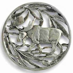 Modern <b>Metal</b> <b>Trivet</b> for Kitchen Wares Table Decorative <b>Metal</b> Designer <b>Trivet</b> Kitchenware Accessories and Restaurant Use <b>Trivet</b> - Product Image 1