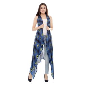 Best Seller <b>Cardigan</b> Peacock Print 100% Rayon Custom Bali Manufacturer Swimwear Cover up <b>Cardigan</b> CG003-094R2 - Product Image 1